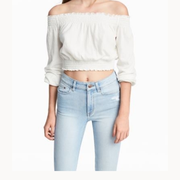 H&M Long Sleeve Crop Top - Picture 3 of 3